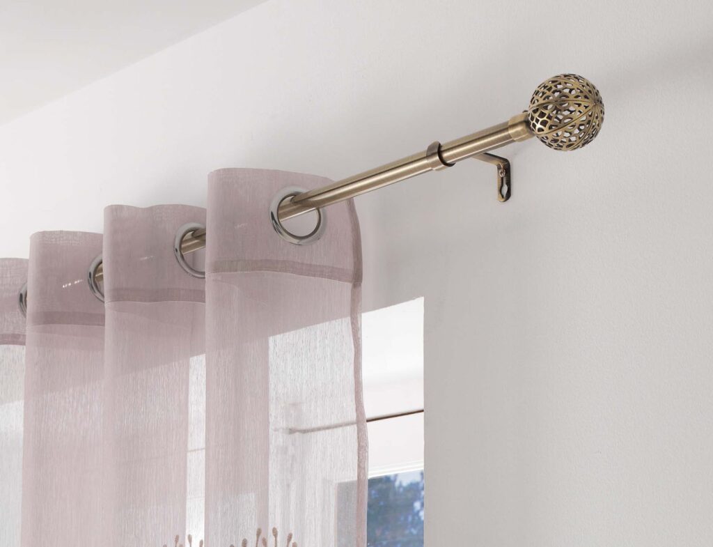 Κουρτινόξυλο Globa Douceur D'intérieur - Φ19Mm - 120 - 210Cm