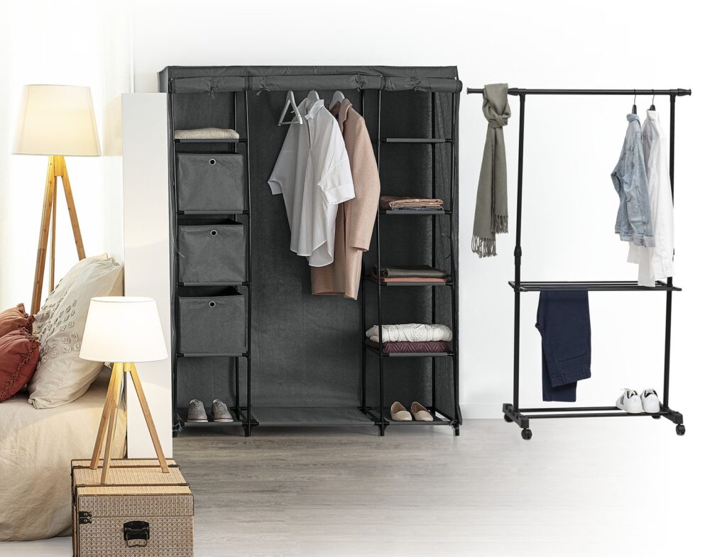 Κρεμάστρες Δαπέδου Mtl/Pla Blk Spl Pants Gar Rack