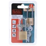 Λουκέτο Black+Decker - 25Mm