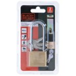 Λουκέτο Black+Decker - 40Mm