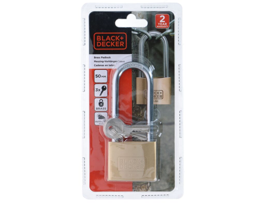 Λουκέτο Black+Decker - 50Mm