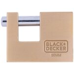 Λουκέτο Με Κλειδιά Black+Decker - 70Mm