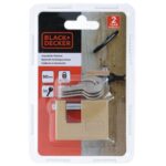 Λουκέτο Με Κλειδιά Black+Decker - 70Mm