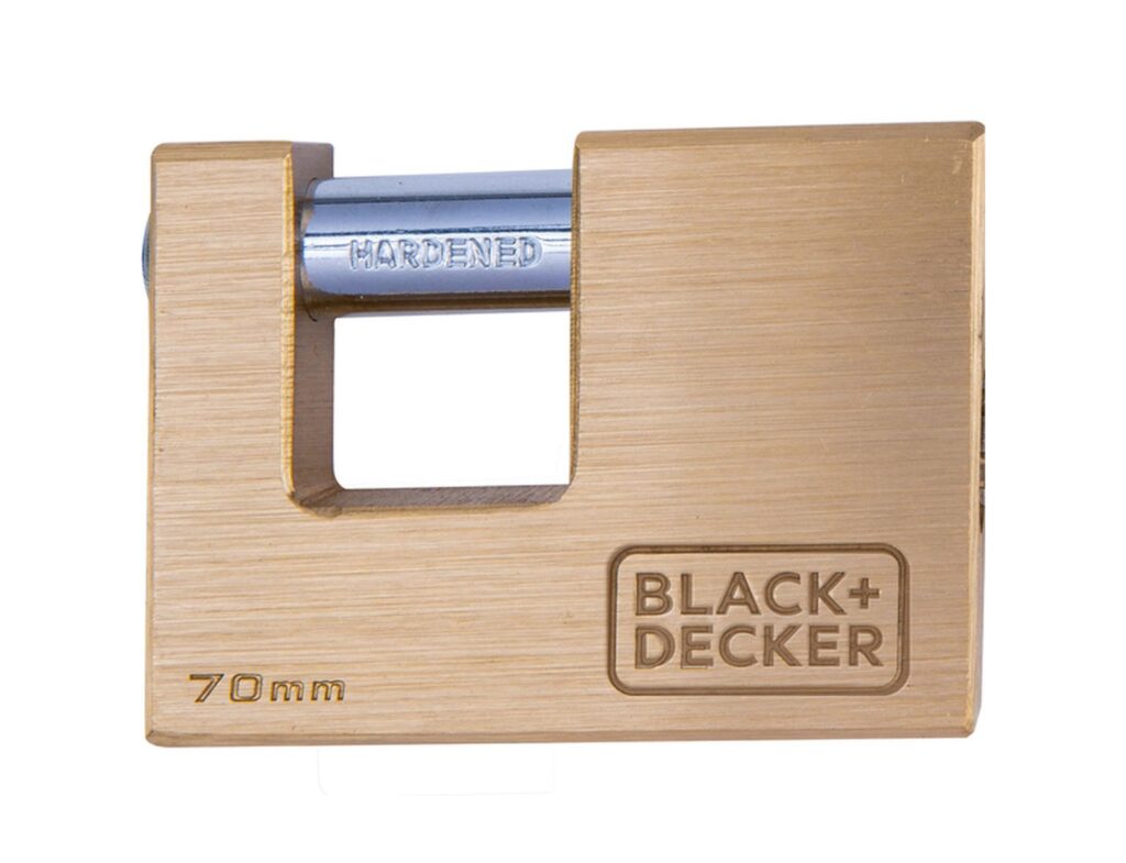 Λουκέτο Με Κλειδιά Black+Decker - 70Mm
