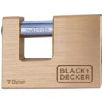 Λουκέτο Με Κλειδιά Black+Decker - 70Mm