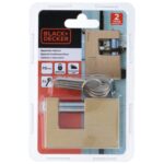 Λουκέτο Με Κλειδιά Black+Decker - 70Mm