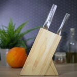 Μαχαιροπίρουνα Σετ 5 Maxaipia Livoo Ξυλ.βαση Mec134