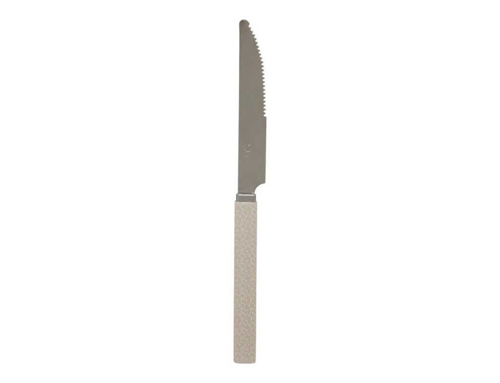 Μαχαιροπίρουνα Set Cutlery 24P Geo + Rc Beige Secret_De_Gourmet 1