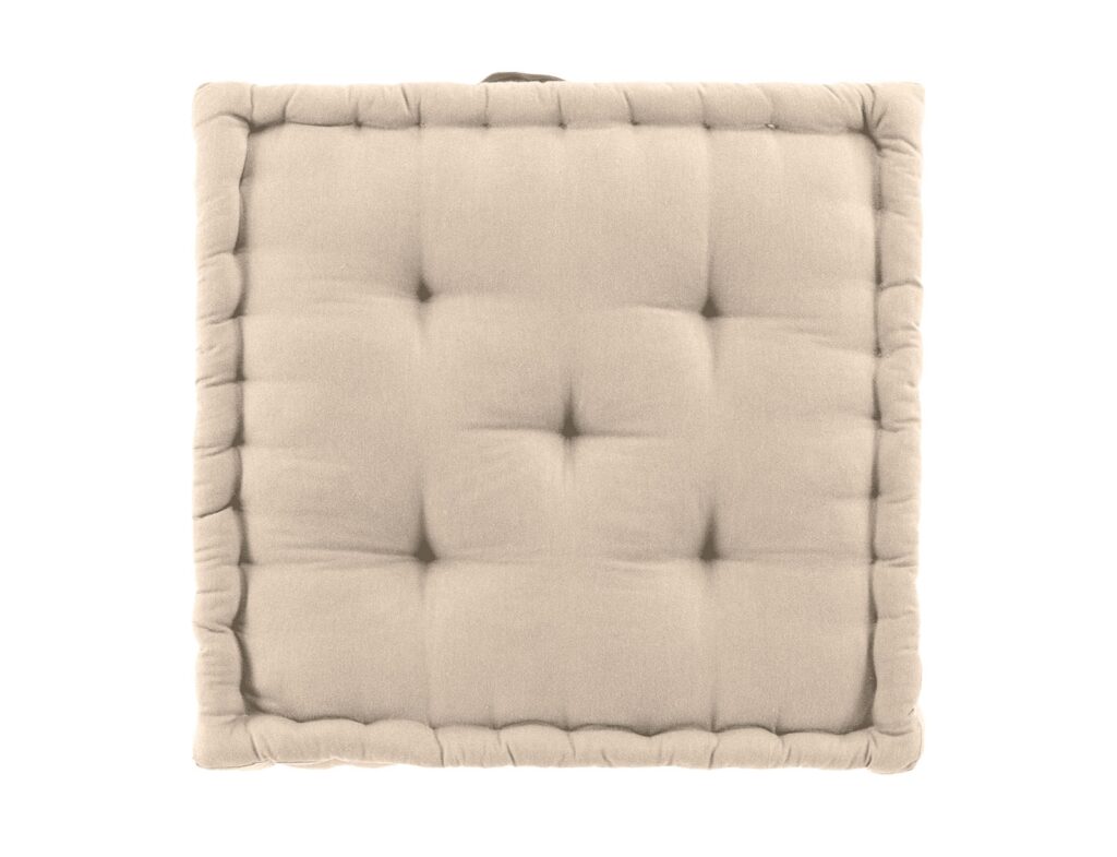 Μαξιλάρι Δαπέδου Twily Douceur D'intérieur - 50X50X10Cm - Μπεζ