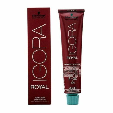 Μόνιμη Βαφή Igora Royal Schwarzkopf Igora Royal 6-00 Nº 6-00 Nº 9.0-rubio muy claro Nº 8.0-rubio claro 60 ml