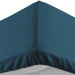 Μονό Κατωσέντονο Lina Douceur D'intérieur - Λάστιχο - 90X190Cm - Μπλε