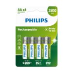 Μπαταρίες Battery (4) Rtu Aa Philips R6B4Rtu25/10