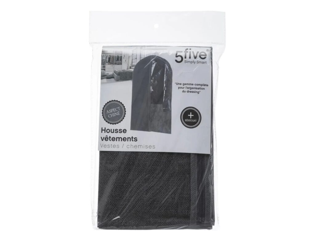 Οργάνωση Ντουλάπας Suit Cover S Grey Linen