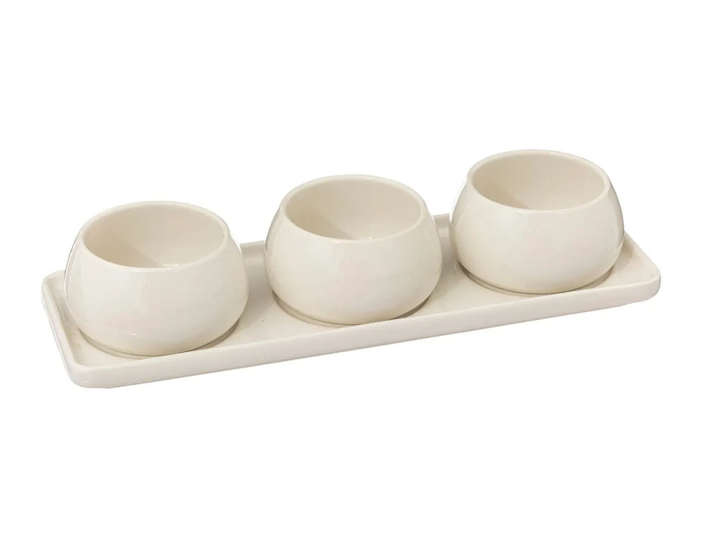 Οργάνωση Τραπεζιού Appetizer Set Nora 4P Secret De Gourmet 194182