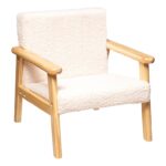 Παιδικό Δωμάτιο & Διακόσμηση Basile White Armchair Atmosphera For Kids 174323A
