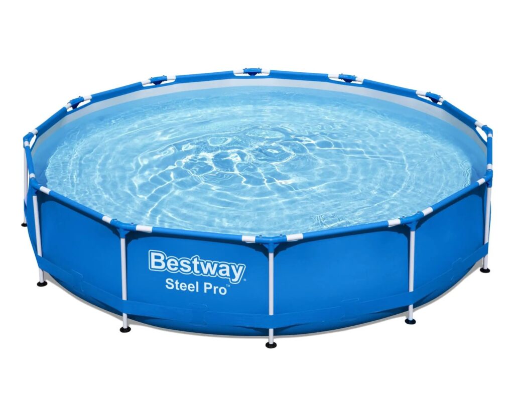Πισίνες Κήπου - Βεράντας Pool Frame Bestway D366X76Cm Pvc 56681 Steel Pro C