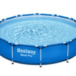 Πισίνες Κήπου - Βεράντας Pool Frame Bestway D366X76Cm Pvc 56681 Steel Pro C