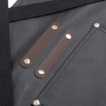 Ποδιές Κουζίνας Coated Canvas And Leather Apron Livoo Gs166N