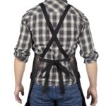 Ποδιές Κουζίνας Coated Canvas And Leather Apron Livoo Gs166N