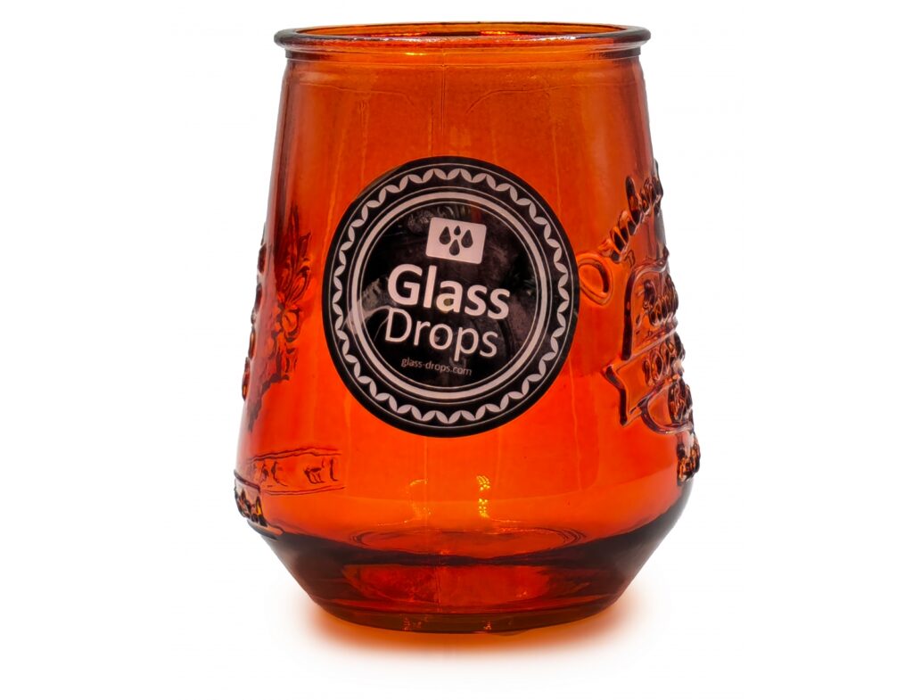 Ποτήρια, Κούπες & Κανάτες Ποτηρι Glass Drops Authentic Est.1896 400 Cc Orang
