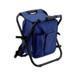 Πτυσσόμενο σκαμπό και σακίδιο camping - 1344 - 170105 - Dark Blue