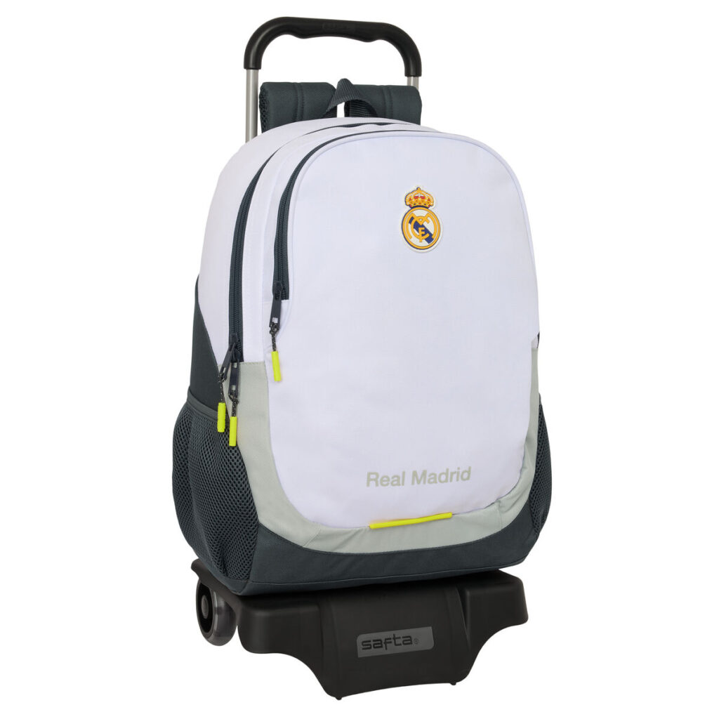 Σχολική Τσάντα Real Madrid C.F. Λευκό 32 x 44 x 16 cm