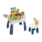 Σετ πάγκος κατασκευών DIY με τουβλάκια - MC813 - 303124