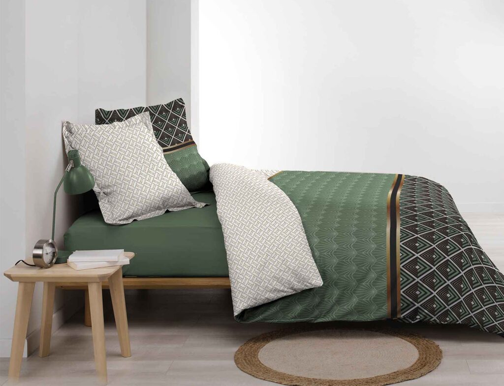 Σετ Παπλωματοθήκη-Μαξιλαροθήκη Douceur D'intérieur - 220X240Cm - 3 Τμχ