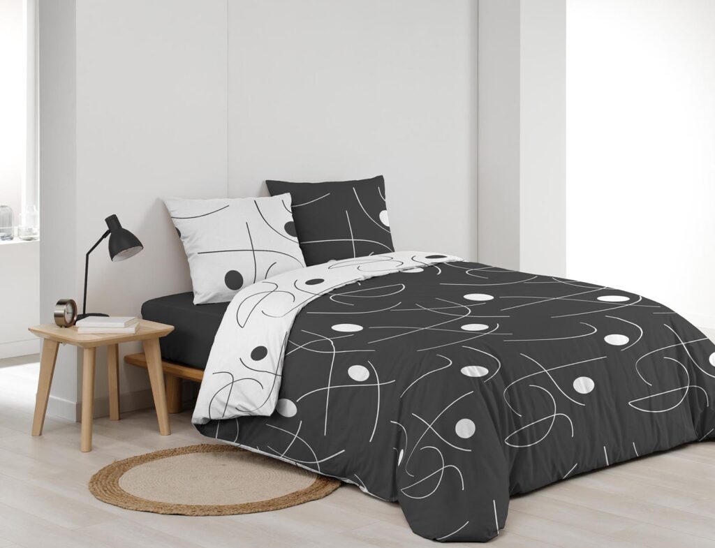 Σετ Παπλωματοθήκη-Μαξιλαροθήκη Douceur D'intérieur - 220X240Cm - 3 Τμχ