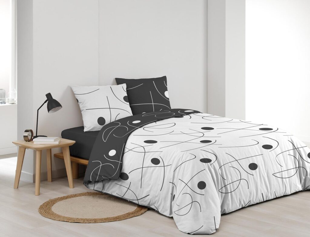 Σετ Παπλωματοθήκη-Μαξιλαροθήκη Douceur D'intérieur - 220X240Cm - 3 Τμχ