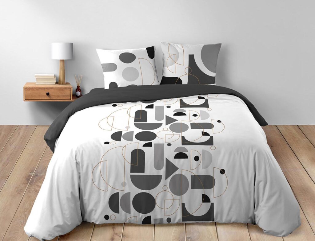 Σετ Παπλωματοθήκη-Μαξιλαροθήκη Douceur D'intérieur - 220X240Cm - 3 Τμχ