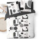 Σετ Παπλωματοθήκη-Μαξιλαροθήκη Douceur D'intérieur - 220X240Cm - 3 Τμχ