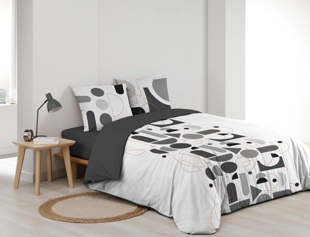 Σετ Παπλωματοθήκη-Μαξιλαροθήκη Douceur D'intérieur - 220X240Cm - 3 Τμχ