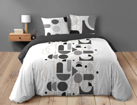 Σετ Παπλωματοθήκη-Μαξιλαροθήκη Douceur D'intérieur - 220X240Cm - 3 Τμχ
