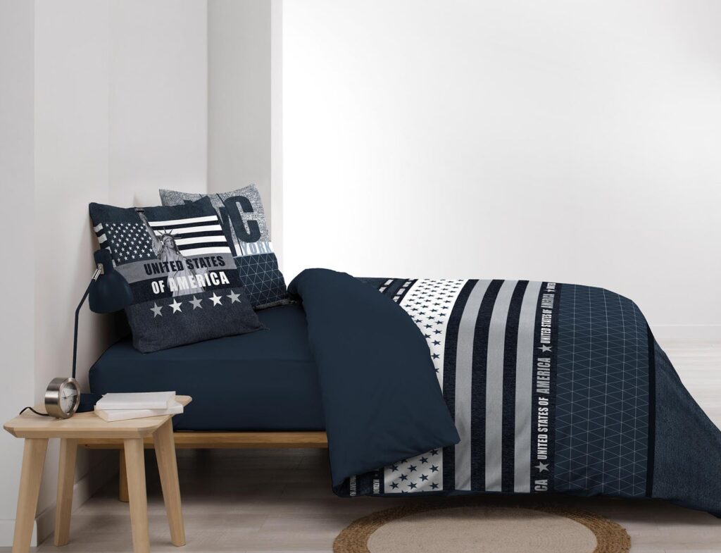 Σετ Παπλωματοθήκη-Μαξιλαροθήκη Douceur D'intérieur - 220X240Cm - 3 Τμχ
