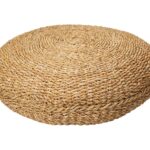 Σκαμπό & Πουφ Pouf Round Natural 58X58X20Cm Bd2000080