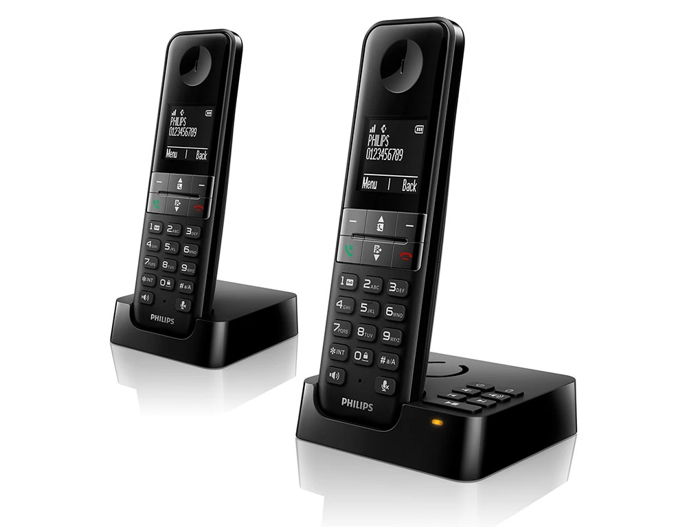 Σταθερά Τηλέφωνα Ασύρματα / Ενσύρματα Telephone D4752B/01 Dual Philips, Cb, Abs, Cordles