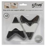 Στοπ Πόρτας Door Clamps X2 Plast Adhesive Five 202331