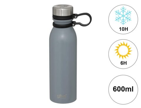 Θερμός Θερμος Iso Bot Sport Ss 0.6L Gray Disp 17