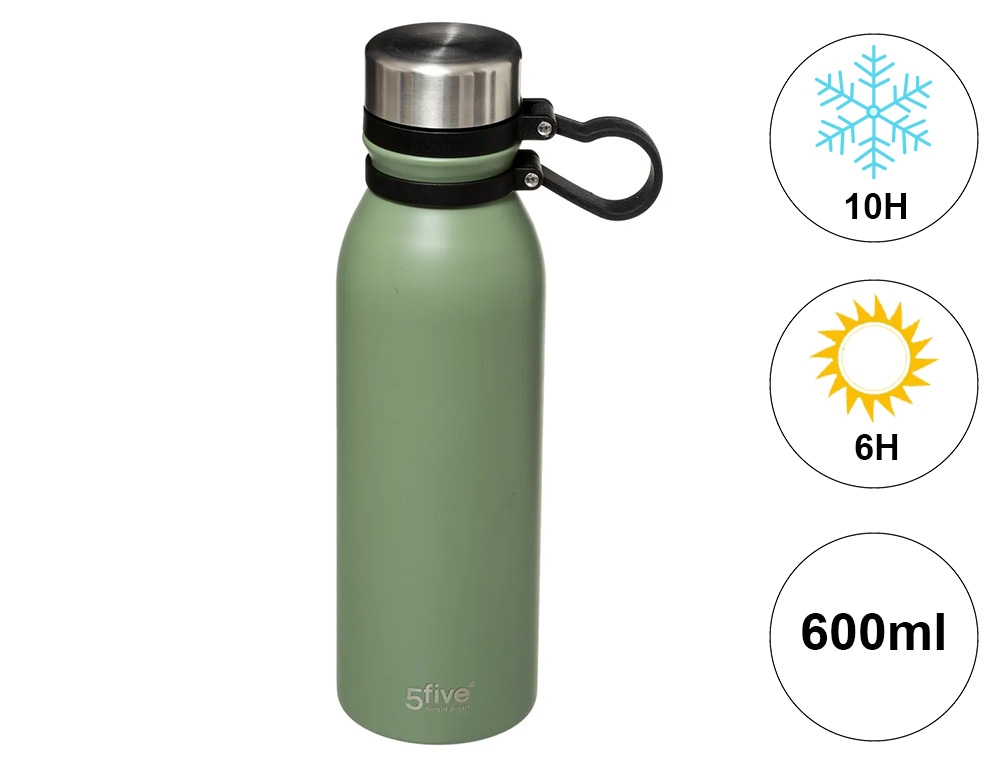 Θερμός Θερμος Iso Bot Sport Ss 0.6L Khaki Disp 17