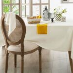 Τραπεζομάντηλα & Πετσέτες Δειπνου Tablecloth Cham Jane Wh140X240 Atmosphera 146340Z