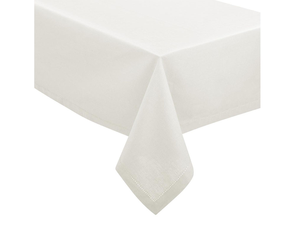 Τραπεζομάντηλα & Πετσέτες Δειπνου Tablecloth Cham Jane Wh140X240 Atmosphera 146340Z