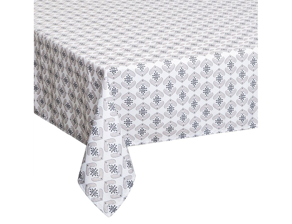 Τραπεζομάντηλα & Πετσέτες Δειπνου Tablecloth Hindi Print 140X240 Atmosphera 163930C