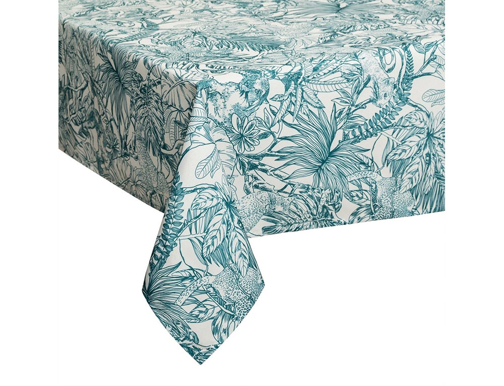Τραπεζομάντηλα & Πετσέτες Δειπνου Tablecloth Jungleprint 140X240 Atmosphera 163930H