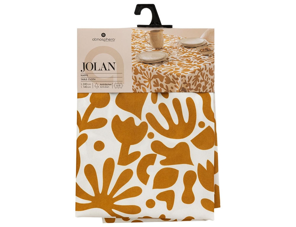 Τραπεζομάντηλα & Πετσέτες Δειπνου Tablecloth Print Jolan 140X240 Atmosphera 163930F2