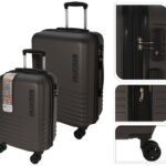 Τσάντες & Βαλίτσες Ταξιδιού Trolley Set Explorer 2Pcs Dark Grey Dg9001010