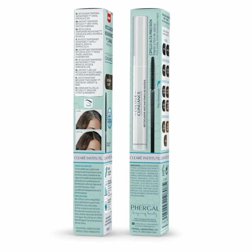 Βαφή για τα Φρύδια Clearé Institute COLOUR CLINUANCE Ανοικτό Καφέ 10 ml