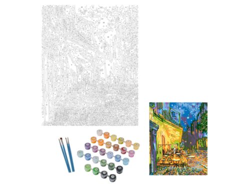 Ζωγραφική Με Αριθμούς Seurat & Χρώματα - 40X50Cm