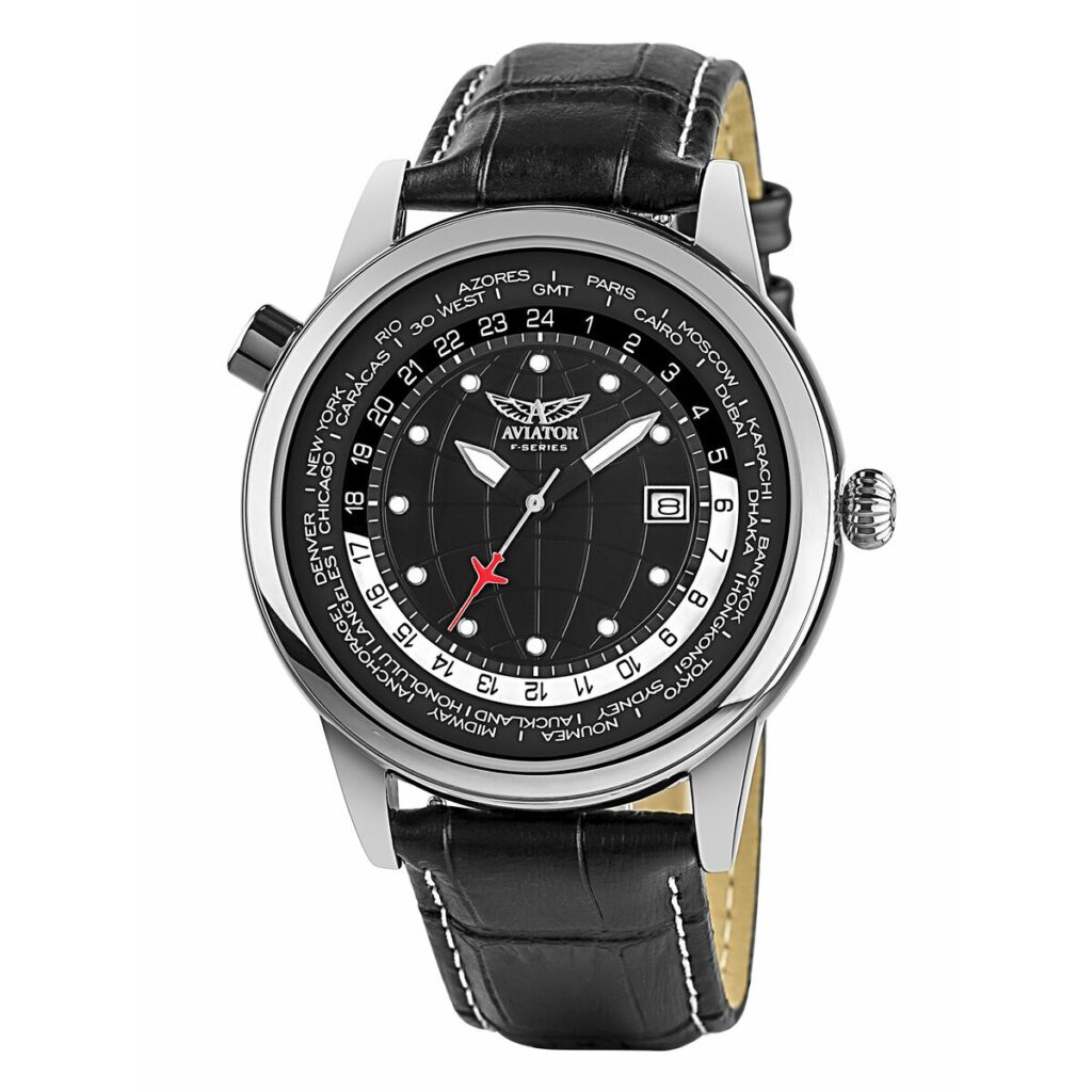Ανδρικά Ρολόγια Aviator AVW6975G354 (Ø 45 mm)