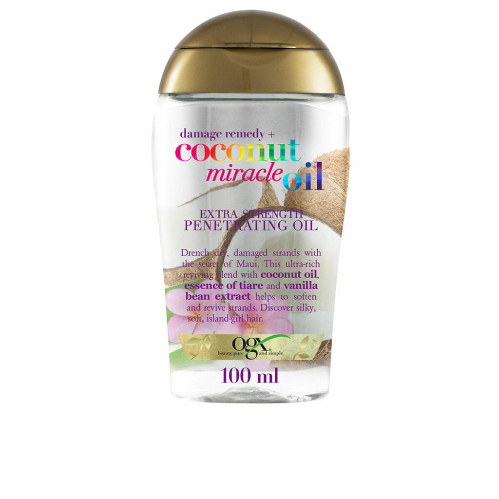 Δυναμώνη και Περιποίει τα Μαλλιά OGX COCONUT MIRACLE OIL 100 ml